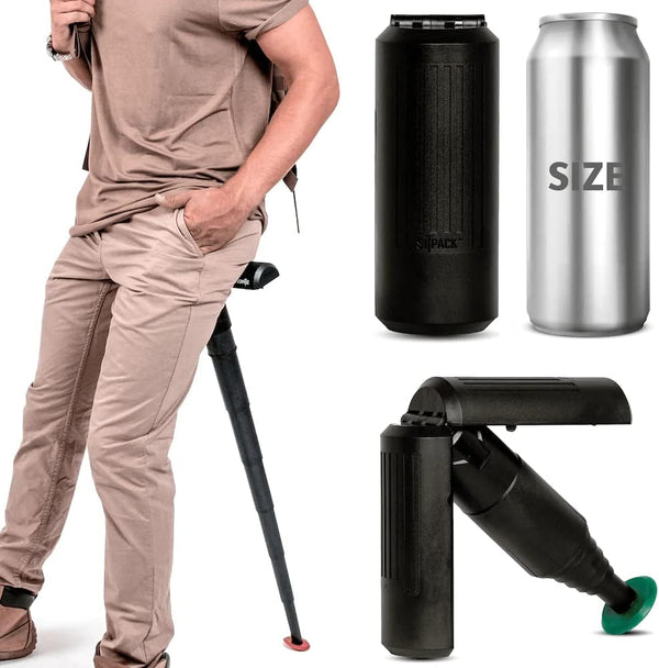 Sitpack 2.0 Compact Lightweight Folding Chair | Adjustable, Portable High Chair |