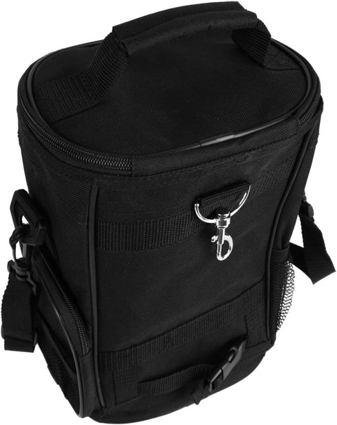 Intech Golf Bag Cooler and Accessory Caddy - Portable Soft Sided 10-Can Insulated Cooler Bag for Golf Cart
