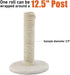 Natural Sisal Rope for Cat Scratcher, 1/4 Inch 33FT Multi Color Replacement Rope for Cat Scratching Post