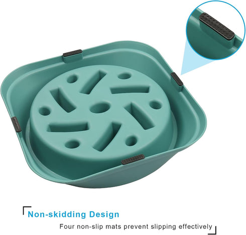 UPSKY Slow Feeder Small Dog Puzzle Bowl Feeder, Anti-Slip, Anti-Bloat, Anti-Choking (12-70 lbs)
