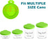 PetBonus 2 Pack Silicone Pet Can Cover Lids, Universal Size for Dog Cat Food, BPA Free, Dishwasher Safe