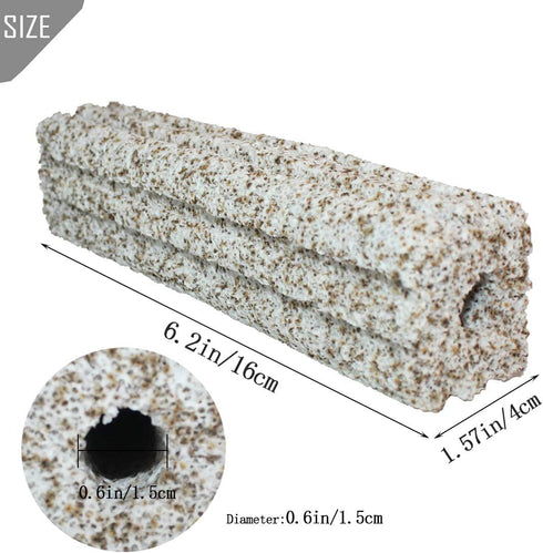 PINVNBY 20 Pcs 6.2-Inch Large Aquarium Filter Media, Ceramic Media for Sump Canister Filter