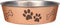 Loving Pets Bella Dog Bowls, Stainless Steel Dog & Cat Bowls, Spill Proof Dog Food Bowl, Medium 20-25 lbs, Champagne