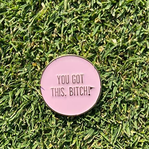 Women's Golf Ball Marker Hat Clip, Magnetic Golf Ball Marker, Golf Accessories, Golf Bag Accessories