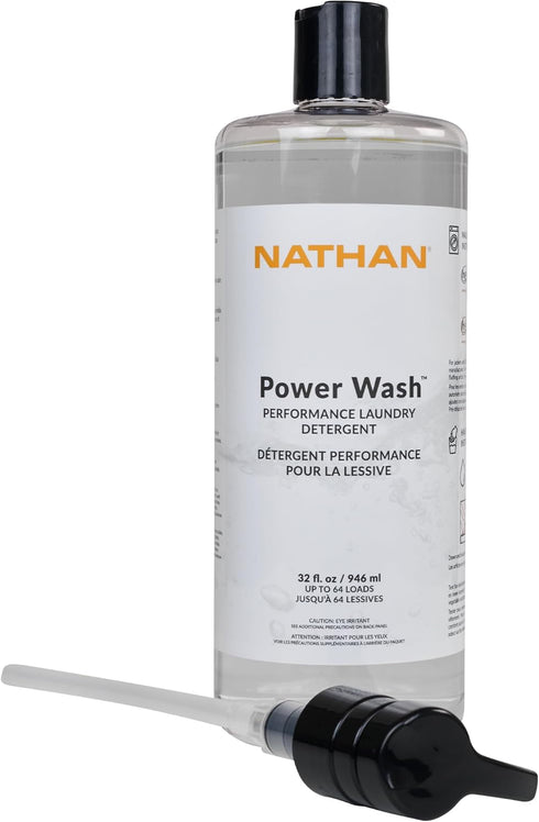 Natural Sport Detergent for Activewear - Nathan Power Wash