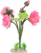 Coffee Shop Decor - Artificial Aquarium Lotus Fake Flower for Fish Tank, Floral Decorations, Small Aquarium Supply