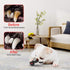 Dog Chew Toys for Aggressive Chewers, Indestructible Tough Natural Rubber Dumbbell Toy for Large Dogs