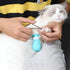 Gigicloud 4 Pcs Anti-Scratch Cat Foot Cover, Adjustable Prickly Anti-Off Silicone Cat Paw Protector Shoes