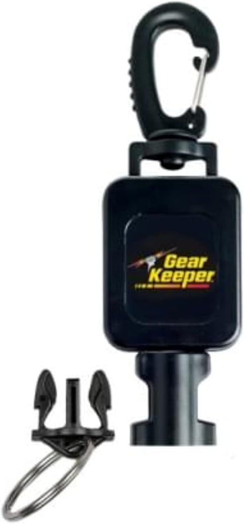 Gear Keeper Locking Medium Scuba Dive Light Retractor, Scuba Gear with Medium Mount & Snap Clip Accessory