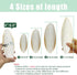 Natural Cuttlebone for Birds with Holder for Bird Cage - 2PCS (3.9-4.5", Parakeets, Canaries, Cockatiels)