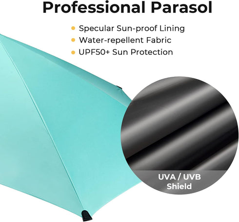 G4Free XL Adjustable Beach Umbrella with Universal Clamp for Chair, Stroller, Golf Cart, Wheelchair, Patio, Bleacher,