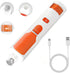 CATPICK 7-Speed Trimmer Dog & Cat Nail Grinder with Light - Ring LED Safe to Avoid Overcut, Quiet Low Vibration