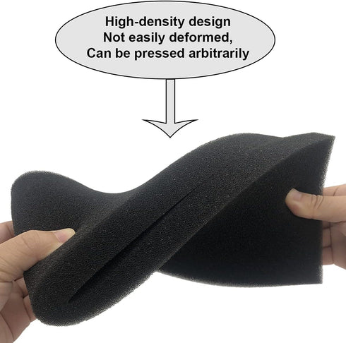 Aquarium Filter Sponge Foam, Cut to Fit Biochemical Filter, Bio Sponge Pad for Fish Tank, Small Pore 19.7"x 4.72"