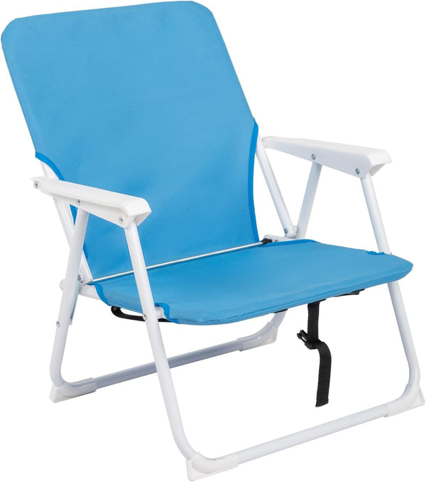 JCHENGS Folding Beach Chair, Beach Chairs for Adults,Portable Heavy-Duty Lawn Chairs Made of
