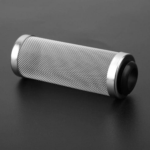 Aquarium Filter Cover, Stainless Steel Intake Strainer, Fish Shrimp Mesh Guard for 12mm Aquarium Intake Filter