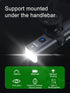 TOWILD Bike Lights for Night Riding, Waterproof Bike Front Light, Rechargeable Battery, Compatible with Garmin/GoPro