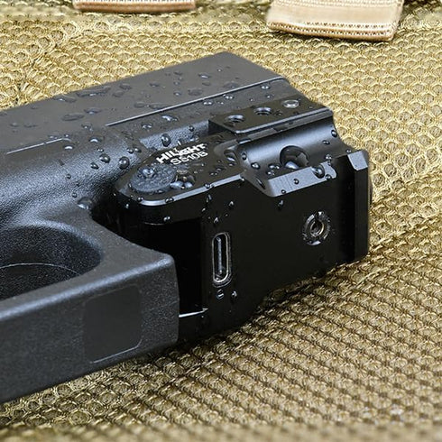HiLight SS10B Blue Laser Sight for Pistols Handguns, Blue Beam, Military Grade Aluminum Body, Rechargeable Battery