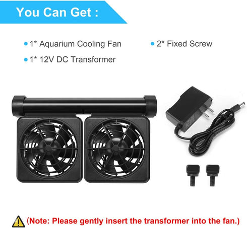 Aquarium Chiller Fish Tank Fan, Cooling Fan with 1 Year Warranty