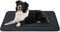 JoicyCo Dark Gray Soft Dog Crate Pad Mat for Medium/Large Dogs, Non-Slip Bottom Washable