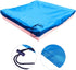 GZLMMY Swimming 4:200X200cm /78.74"X78.74") Cover Square with Drawstring, Oxford Cloth Sandbox Canopy Waterproof
