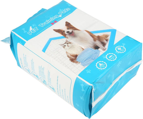 100 Count 45x60cm 17.7x23.6in (50pcs)) Pet Disposable Dog Pads, Quick Absorb Puppy Pee Pads with Leakproof Design
