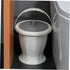 SOPOTUTU Portable Chamber Pot with Lid for Adults Reusable Spittoon Urinal Bucket for Home and Travel Durable Plastic