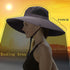 Leotruny Women Super Wide Brim Sun Hat - UPF50+ Waterproof Bucket Hat for Fishing, Hiking, Camping