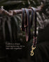 FAIRWIN Leather Dog Leash, 6 Foot, Braided Military Grade Heavy Duty for Large Medium Small Dogs, Brown, XL: 1" x 6ft