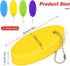 Floating Keychain for Boat Keys - 4 Pack Waterproof Vinyl Foam Bright Color Oval Float Key Rings
