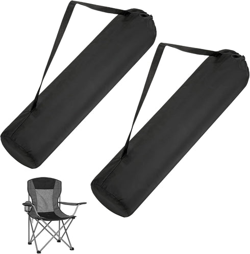 BangBoom 2 Packs 210 Polyester Camp Chair Replacement Bag, 39.3 In Large Portable