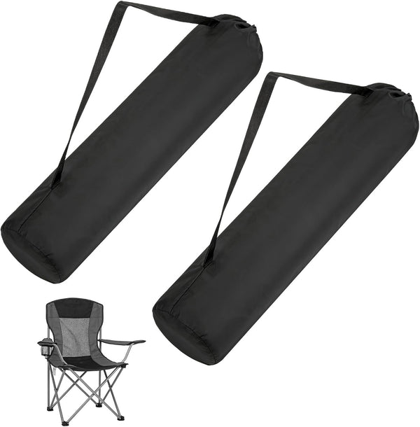 BangBoom 2 Packs 210 Polyester Camp Chair Replacement Bag, 39.3 In Large Portable