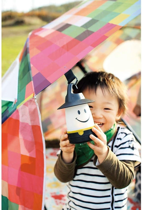 Smile LED Lantern, Portable Night Light Camping Lantern for Kids, Dandelion