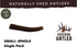 Amazon Brand - 1 Small Whole Elk Antler, Single Pack, Premium Grade A Antler Chew, Length 4"-7”