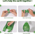 40 480 Counts Dog Poop Bags with Handles Large Size Rolls Big Sizes Leak Proof and Extra Thick Waste Bags Refill Rolls