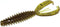 Zoom Z-Craw Jr, 8 Pack, 3.5in, Green Pumpkin Magic, 130284X