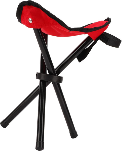 RiToEasysports Camping Tripod Stool, Portable Foldable Tripod Camp Chair Lightweight Camping Seat for Hiking Walking