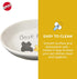 SPOT by Ethical Products - Heavy Ceramic High Gloss Dog Bowl - BEST FRIENDS 6" Oval Cat Dish - Dishwasher Safe