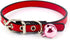 IVIA PET 4 Sets Cat Bell for Dog Collar Charm, 2 Pack Stainless Steel Dog Tag Clips, 2 Small Pink