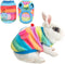 ANIAC Pet Costume Cute Rabbit Clothes - Soft Bunny Vest for Kitten, Ferret, Chihuahua Puppy and Small Animals (2XS,
