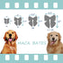 Maca Bates Christmas Dog Collar with Bow Tie - Adjustable Breakaway Red Green Collars for Small Medium Large XL Dogs