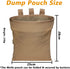 Tactical Bag for Foraging Airsoft Lightweight Molle Roll up Dump Pouch 500D Nylon Collection Pouch Mag Pouch Accessory Bag for Paintball Softair Hiking by ULIONTAC