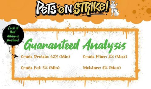 (16oz) Freeze Dried Chicken Breast for Dogs & Cats Single Ingredient Dog Treats USA Sourced & Made High Protein, All