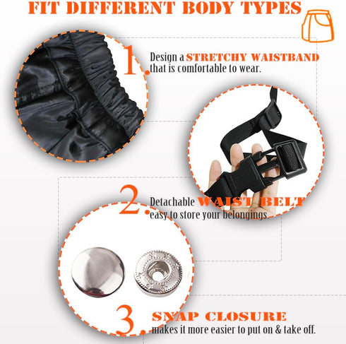 Dog Trainer Vest for Men Women, Big Deep Pockets, D-Ring, Waist Treat Pouch for Holding Toys, Training Dummies