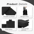 KRYDEX Mag Holder Radio Pouch with Hook and Loop Cummerbund for Tactical Chest Rig Vest