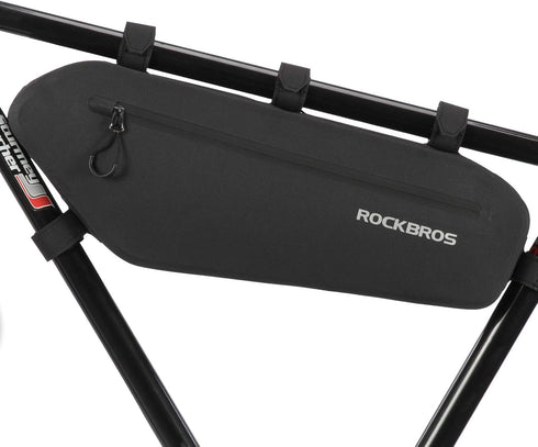 ROCKBROS Waterproof Bike Frame Bag, Triangle Bag for Large Size Road Bike Pouch Storage Cycling Accessories