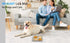 WLDJMP 3Pack Dog Lick Mat, Dog Slow Feeder, Non-Slip Design Lick Mat for Dogs and Cats, Boredom and Anxiety