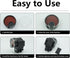 Automatic Fish Feeder for Aquarium - Small Battery Operated Fish Dispenser for Mini Tank and Pond, Black