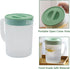 Toguma 2.2 Liter Plastic Water Pitcher, Large-Capacity Household Jug with Lid for Hot Cold Beverages