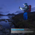 LED Headlamp - Super Bright Headlight Flashlight, 3 Modes Zoomable for Running, Hiking, Camping, Fishing