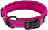 Truelove TLC5011 Dog Collar - Reflective Premium Duraflex Buckle, High Grade Nylon Webbing, Fuchsia, L